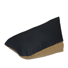 Load image into Gallery viewer, Sankalpa Meditation Cushion | Matt Black & Tan – Medium